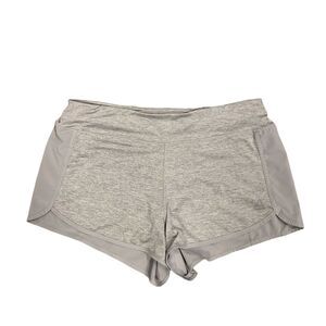 Reebok Running Shorts Women's Size XL Gray Inner Lined Stretch Contrast Back